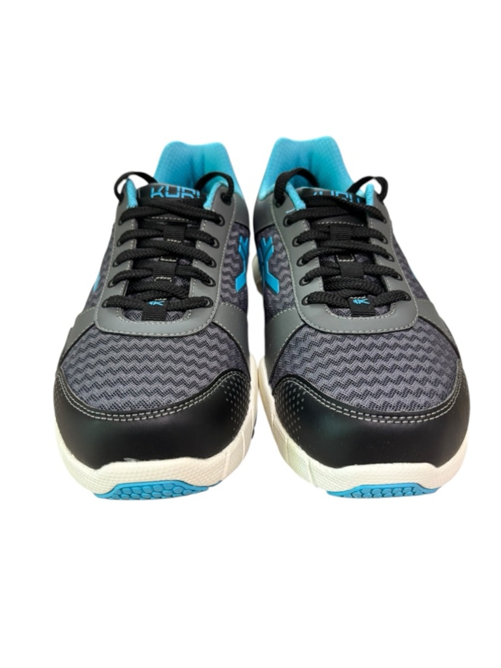 KURU Quantum Shoes Womens 11 Wide Gray Topaz Blue Mesh Walking Sneakers Comfort - Picture 3 of 12